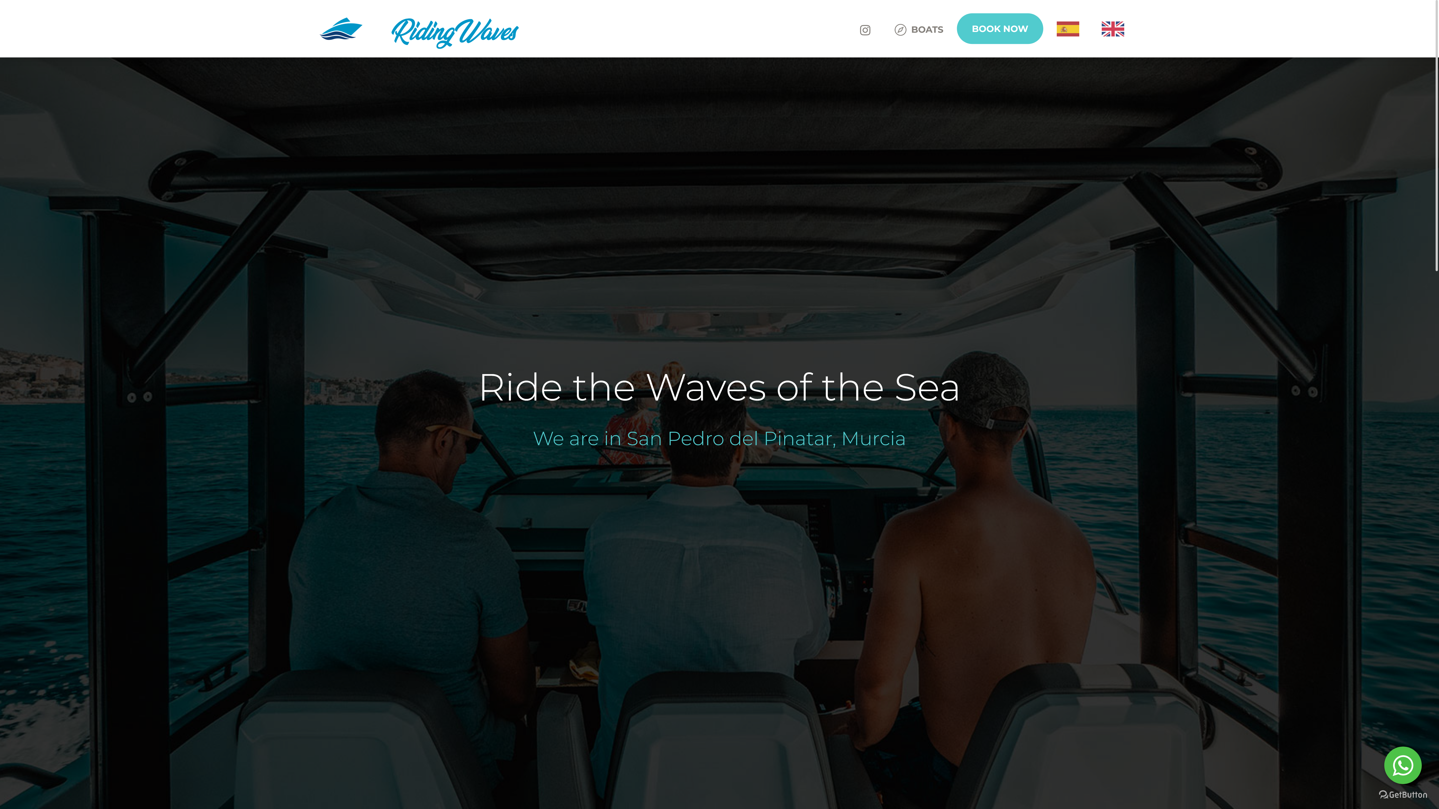 riding wave web